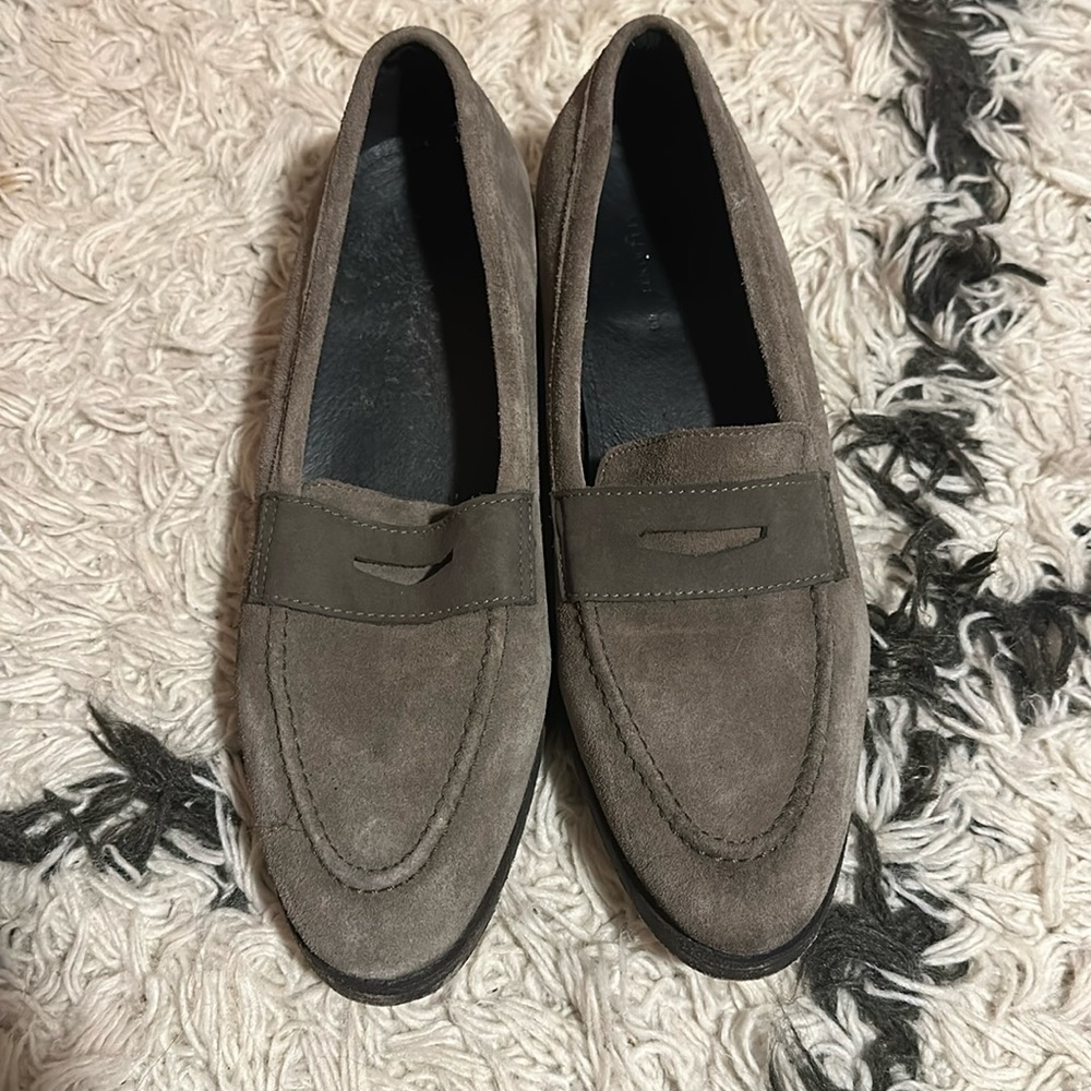 Allsaints Leather Suede loafers Sz 44